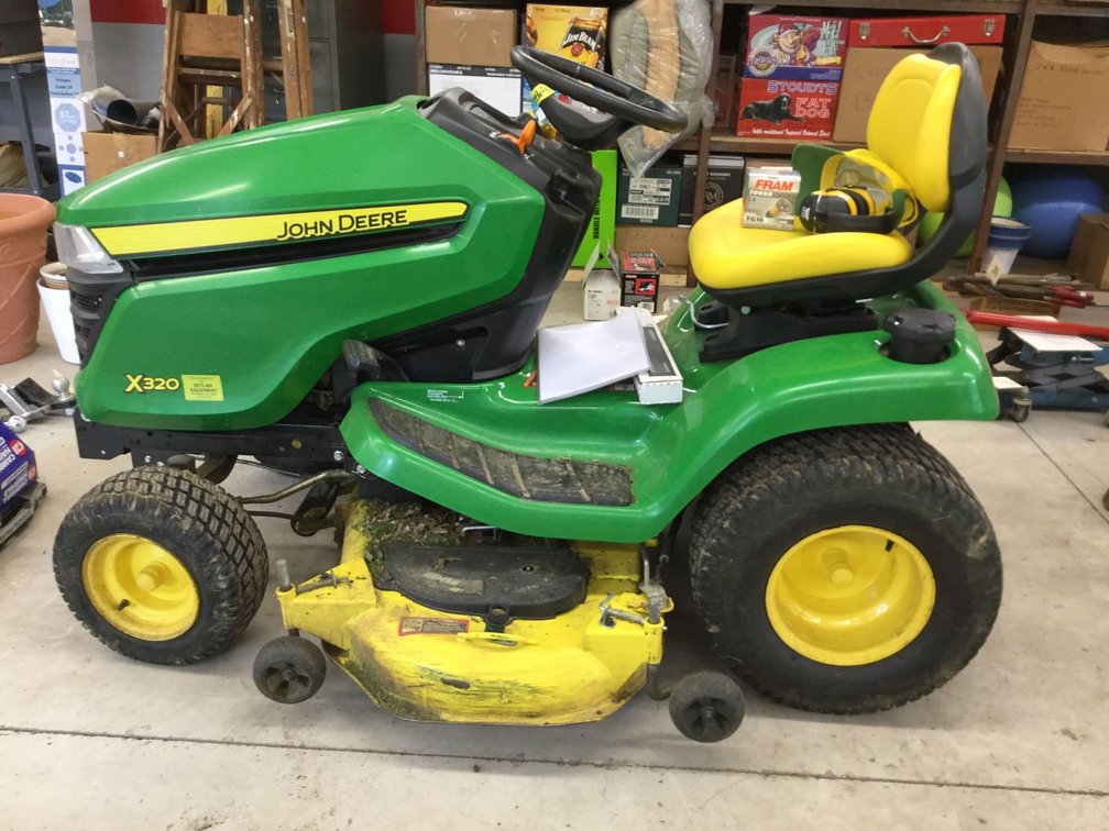 Image for Alderfer Online - Quakertown, PA: 5-16-19 | Featuring John Deere Riding Mower, Leather Bar Stools, Anri Bottle Stoppers, Antique Rope Bed, Garden Statues & Much More!