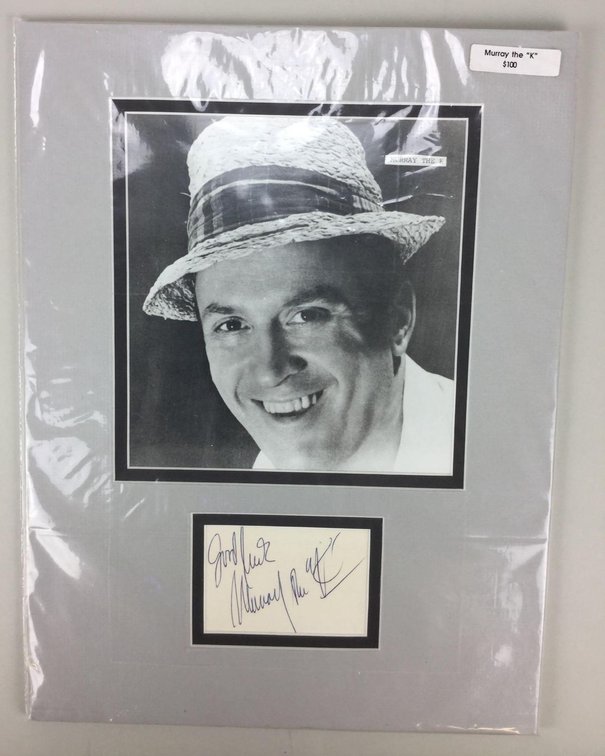 Murray the "K" Autograph
