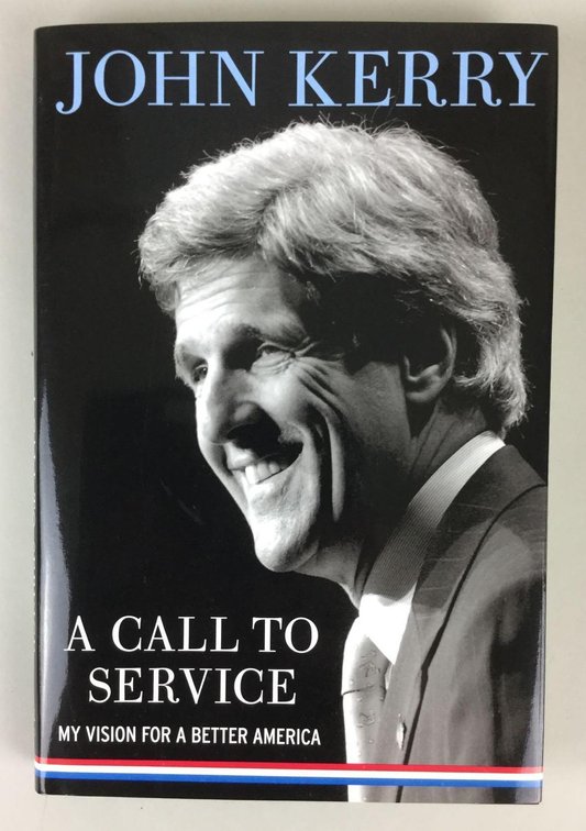 John Kerry Signed Book