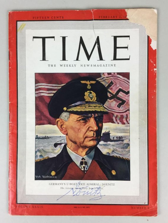 Karl Doenitz Time Cover