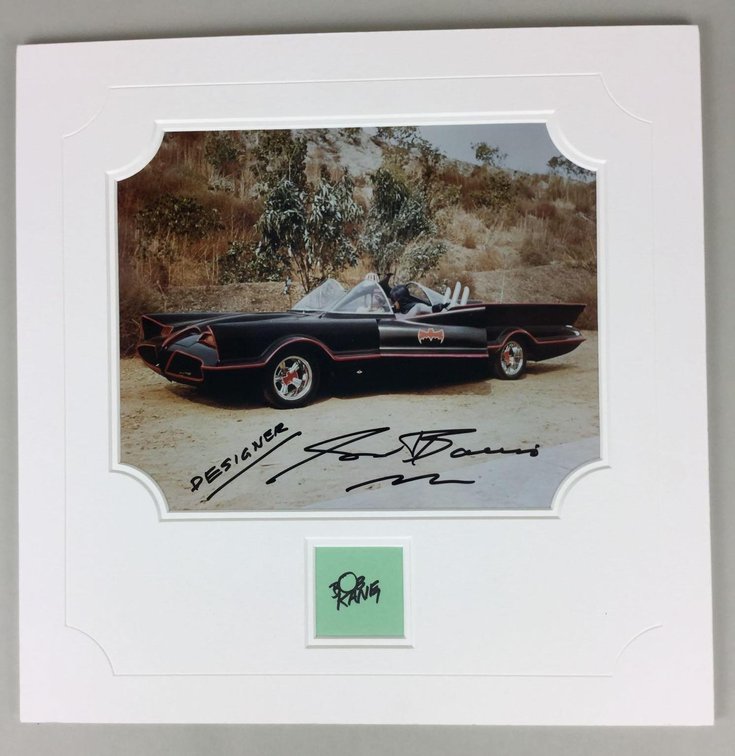 Bob Kane and George Barris Signature
