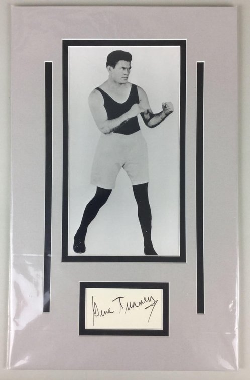 Evander Holfield and Gene Tunny Signatures