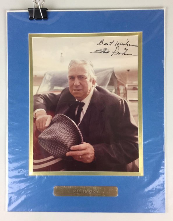 Slim Pickens Autograph