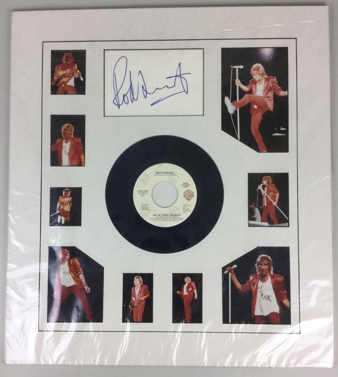 Rod Stewart Autograph