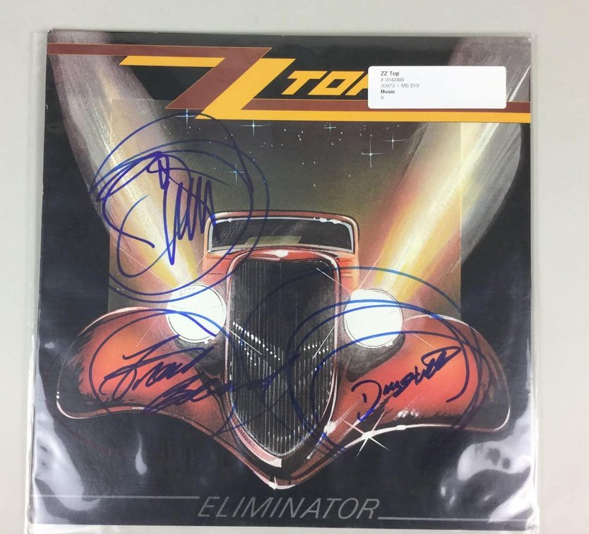 ZZ Top Autograph