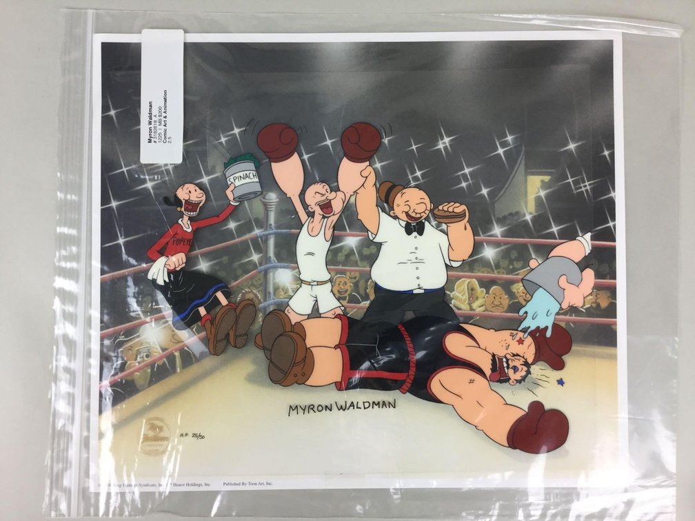 Myron Waldman Autograph