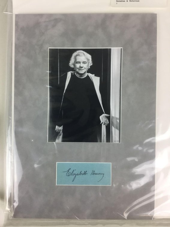 Sister Elizabeth Kenny Autograph