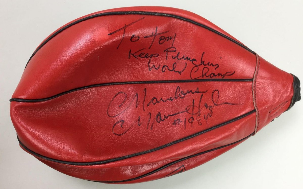 Marvin Hagler Autograph