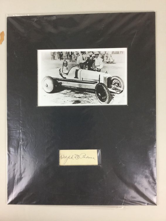 Race Car Driver and Aviator Autograph Grouping