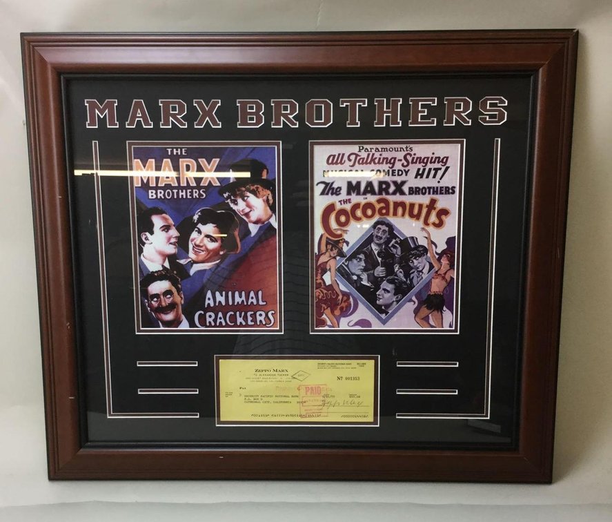 Zeppo Marx signature