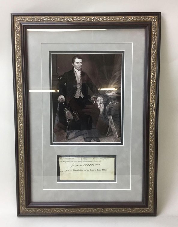 Signature of James Monroe