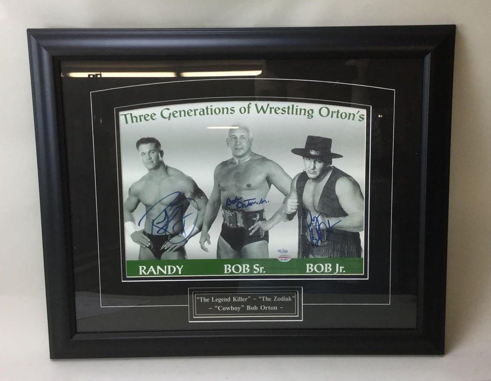 Orton Family autographs