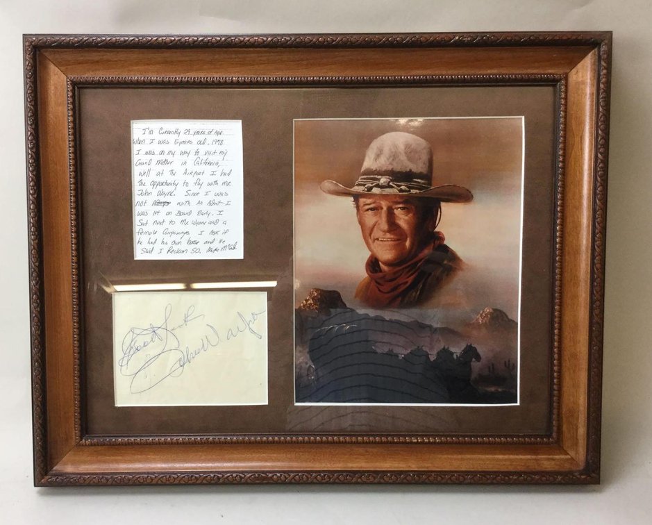 John Wayne signature