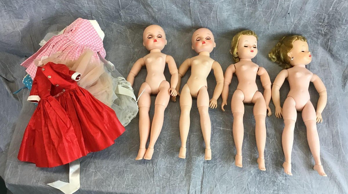 LOT OF MADAME ALEXANDER ELISE DOLLS.