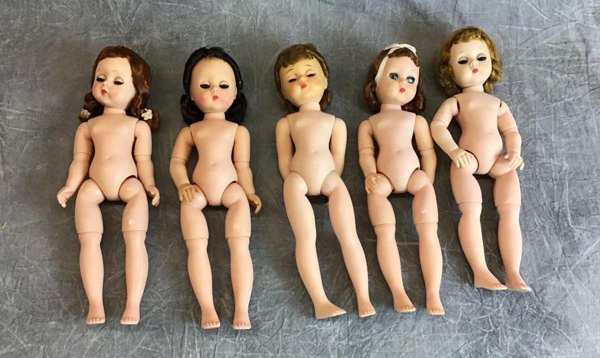 LOT OF MADAME ALEXANDER LISSY DOLLS.