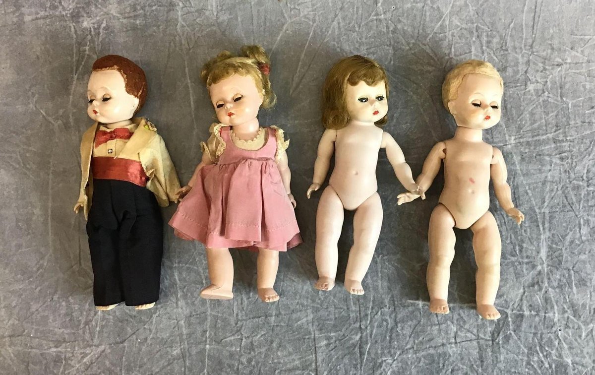 LOT OF MADAME ALEXANDER 8" SL DOLLS