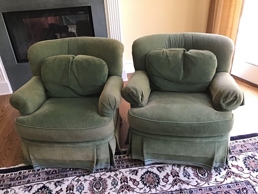 Pair of Pearson Swivel Chairs