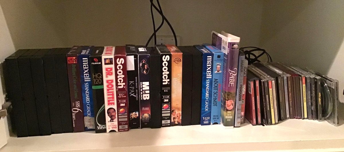 CD's & VHS Tapes