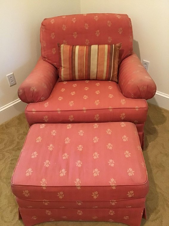 Chair & Ottoman
