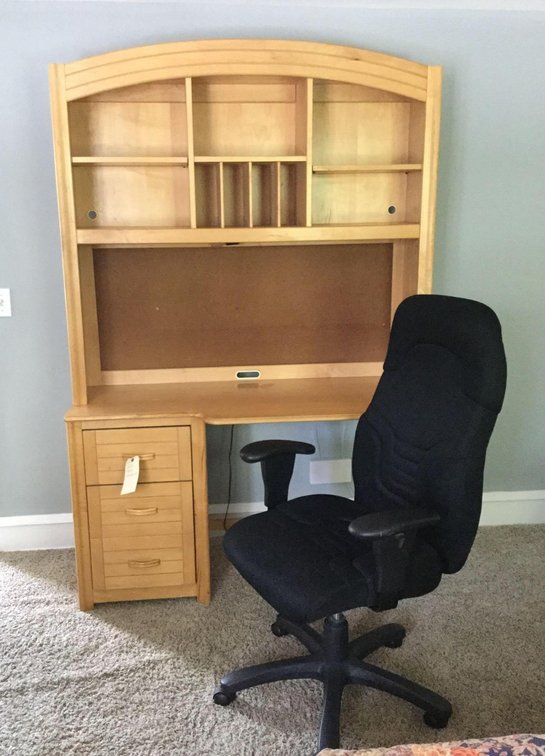 Computer Desk & Office Chair 