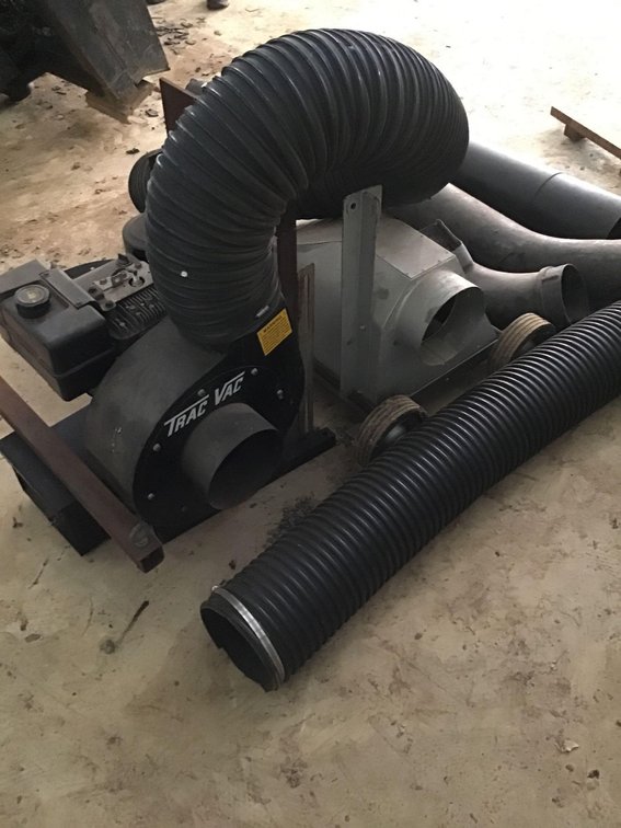 Trac Vac Lawn Vacuum Attachment
