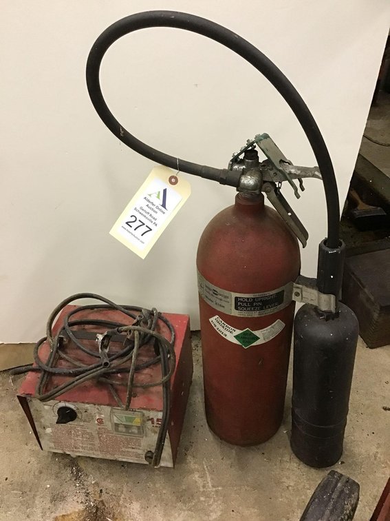 Battery Charger and Fire Extinguisher