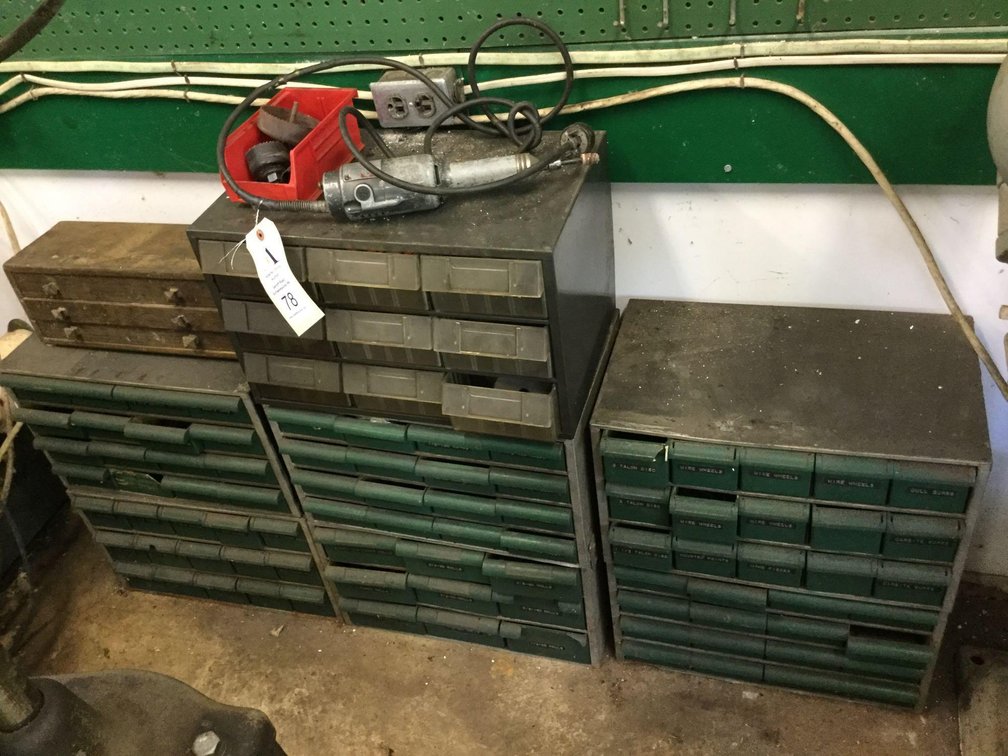 Multiple Drawer Caddy & Contents 