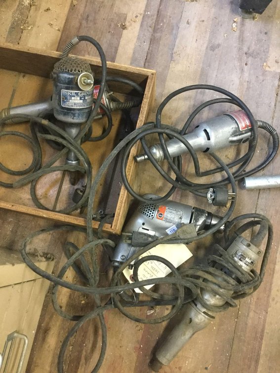 Drills and Grinder 