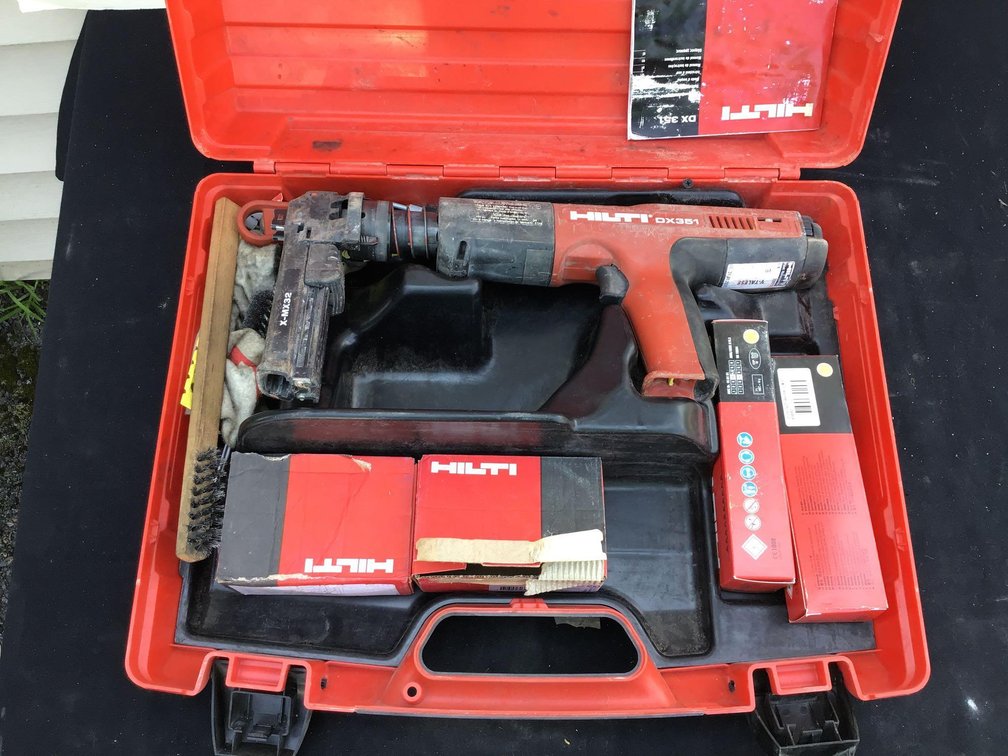Hilti DX351 Powder Actuated Nailer