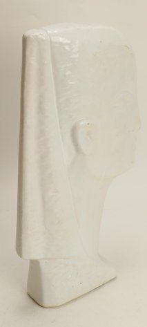 Image for Glazed Pottery Bust of a Woman