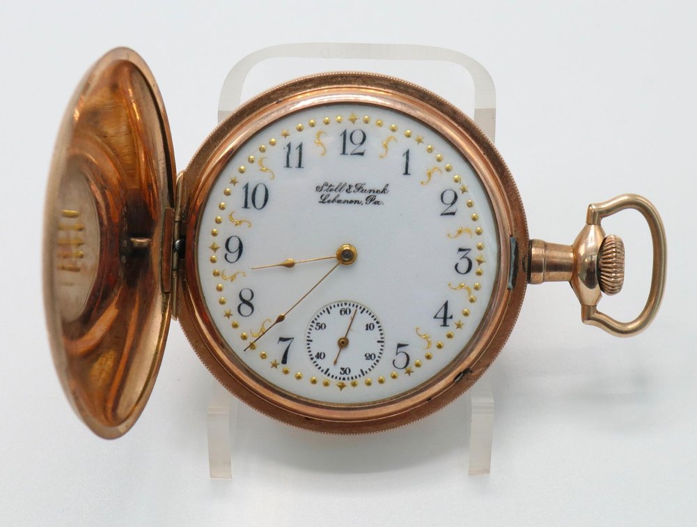Pocket Watch-Stoll and Funk, Lebanon Pa