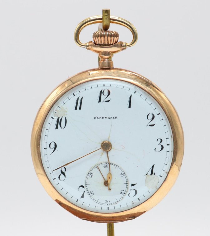 14k Gold Pocket Watch- Pacemaker