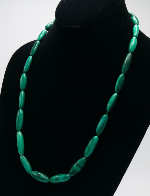 Malachite Beaded Necklace