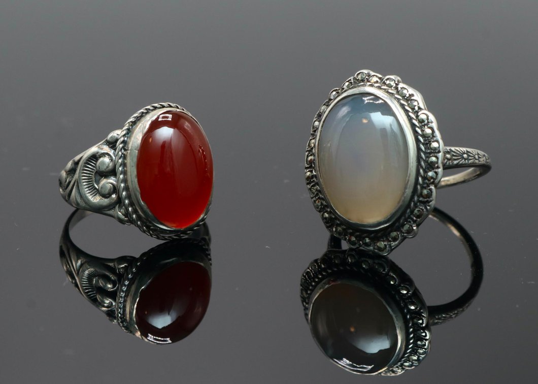 2 Sterling Rings