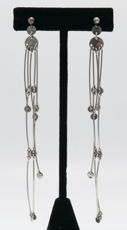 Hand Wrought Sterling Earrings