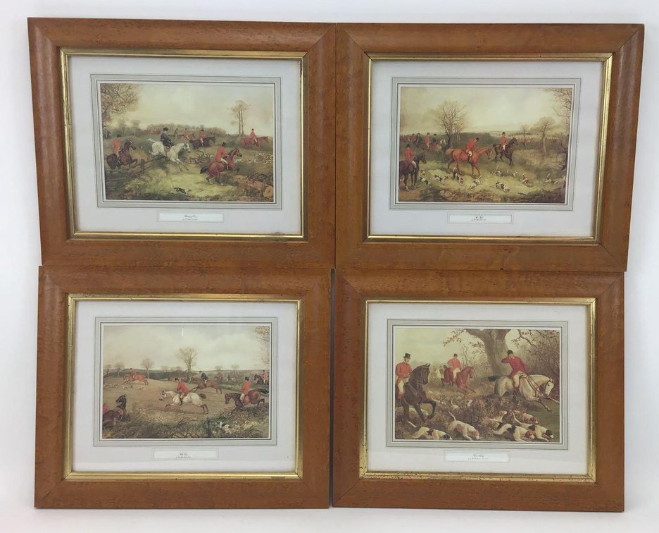 English Hunting Print Grouping