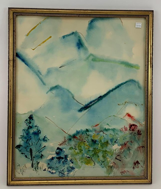 Abstract Watercolor 