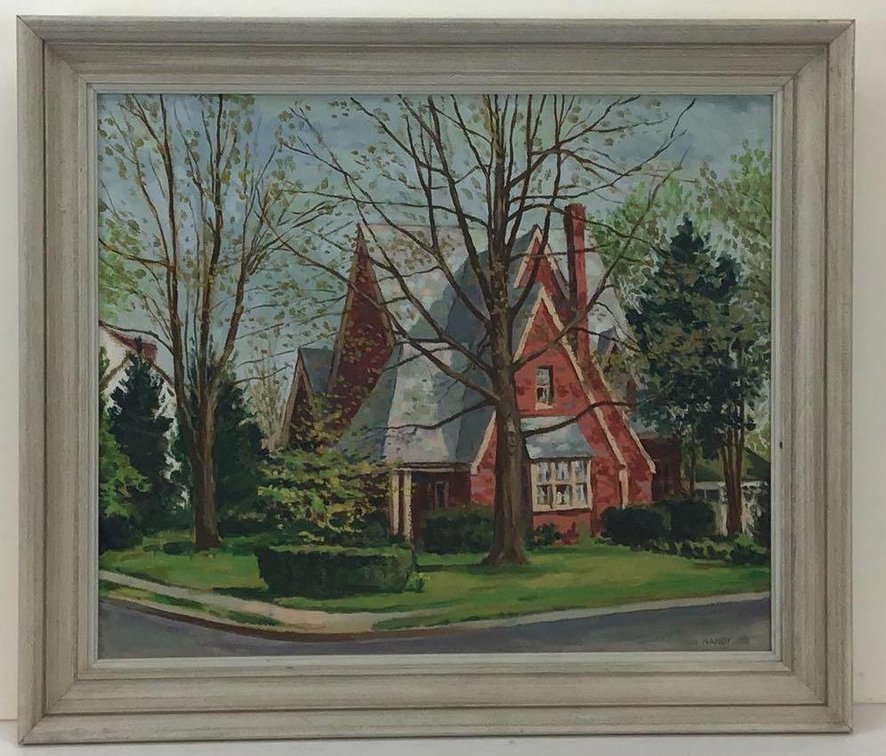 Singed Oil on Canvas