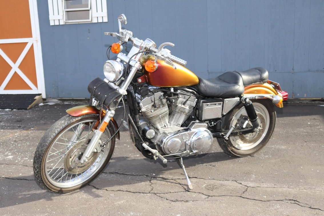 2001 Harley-Davidson XL 883C Motorcycle, VIN # 1HD4CJM1X1K153183