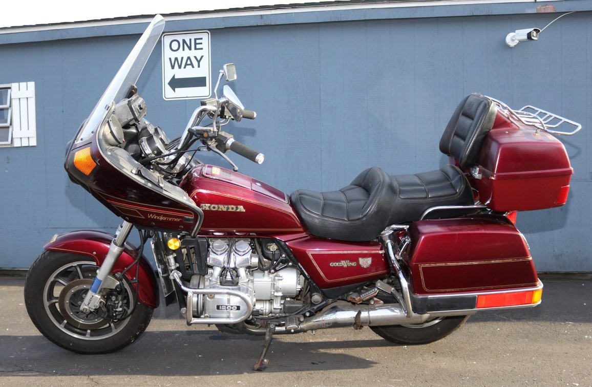 1984 Honda GL1200 Motorcycle, VIN # 1HFSC1403EA000999