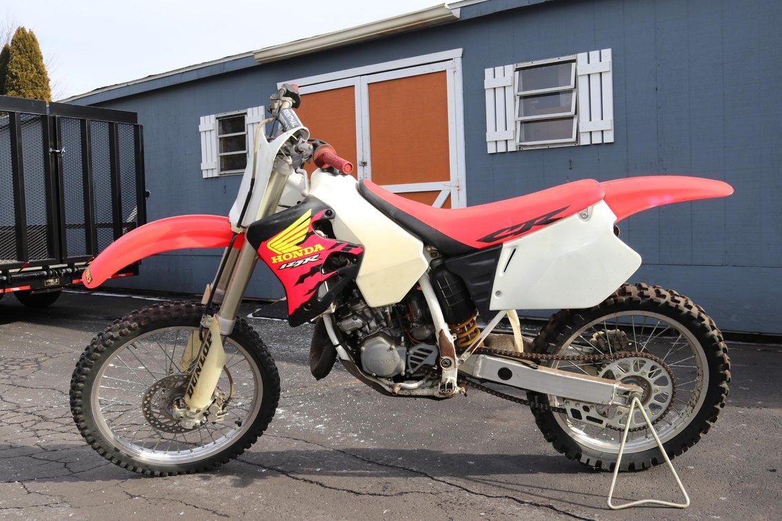1997 Honda CR125R Motorcycle, VIN # JH2JE0100VM802530