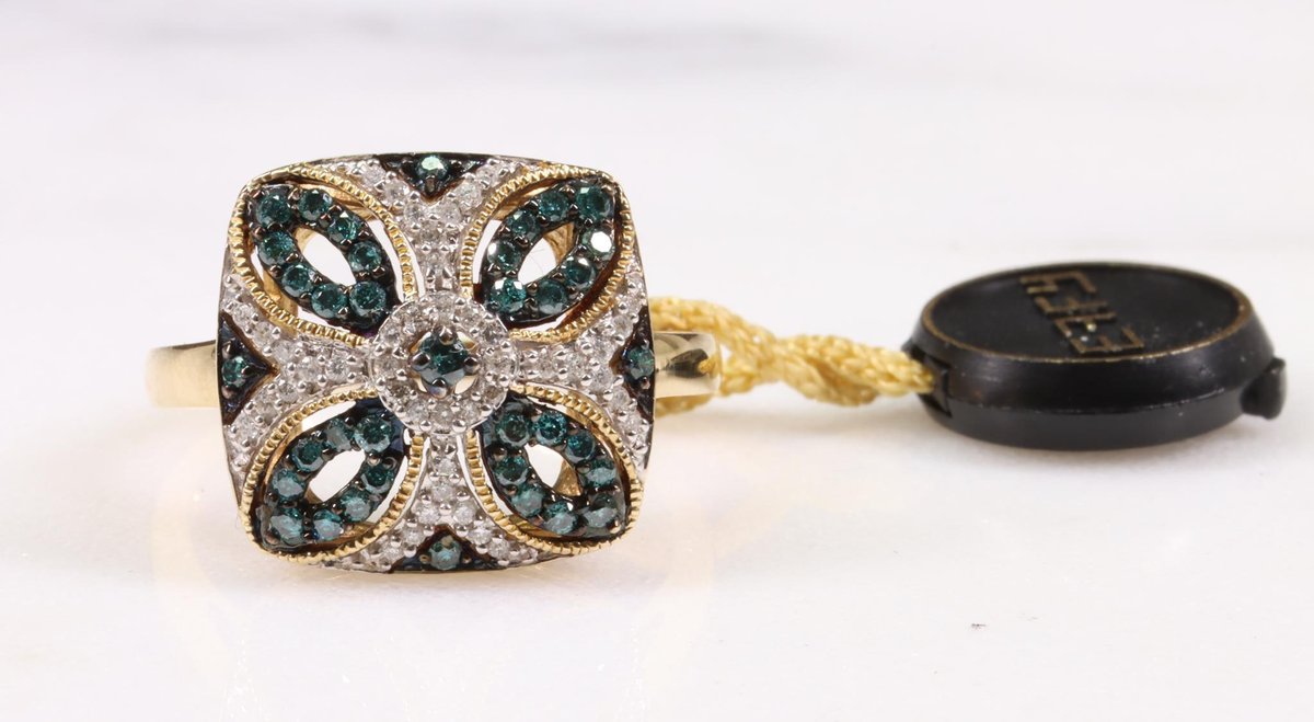 Effy 14KY Gold Diamond Ring NWT