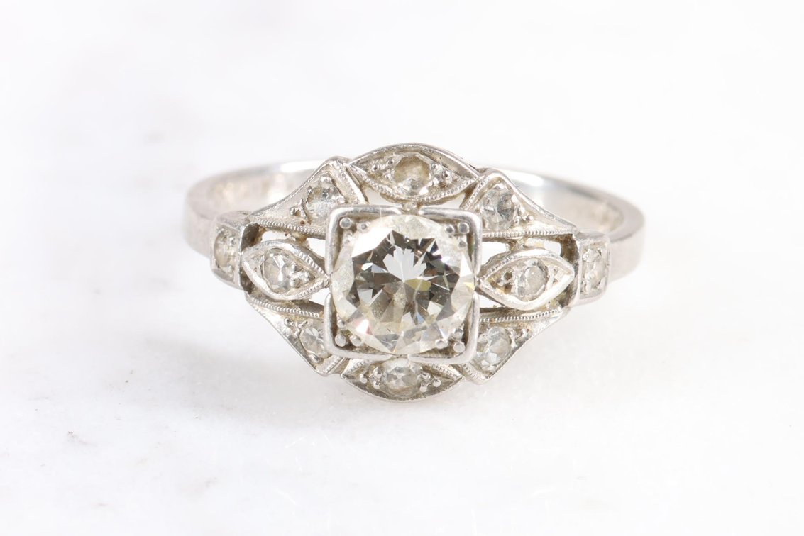 Platinum Diamond Ring