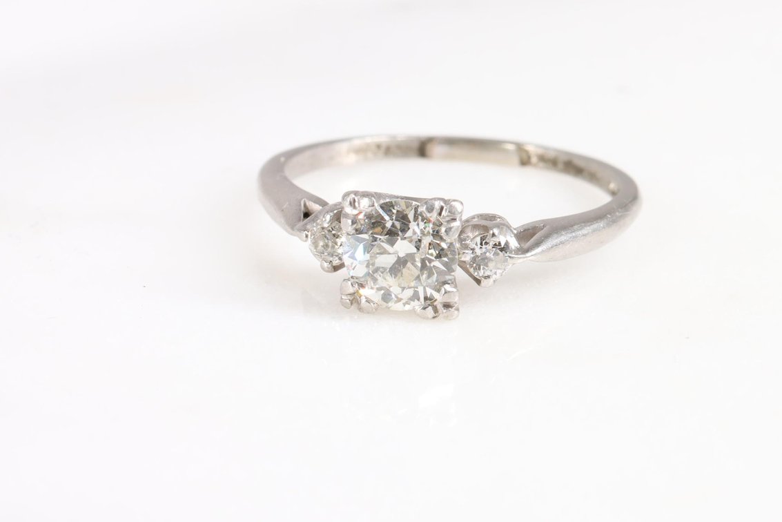 Platinum Diamond Ring