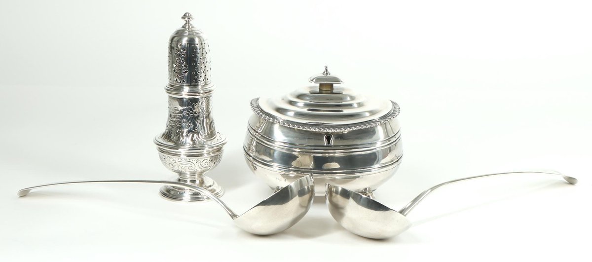 George III & IV Sterling Silver Tablewares
