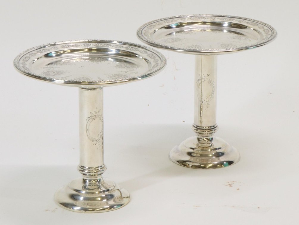 Tiffany Sterling Silver Compotes