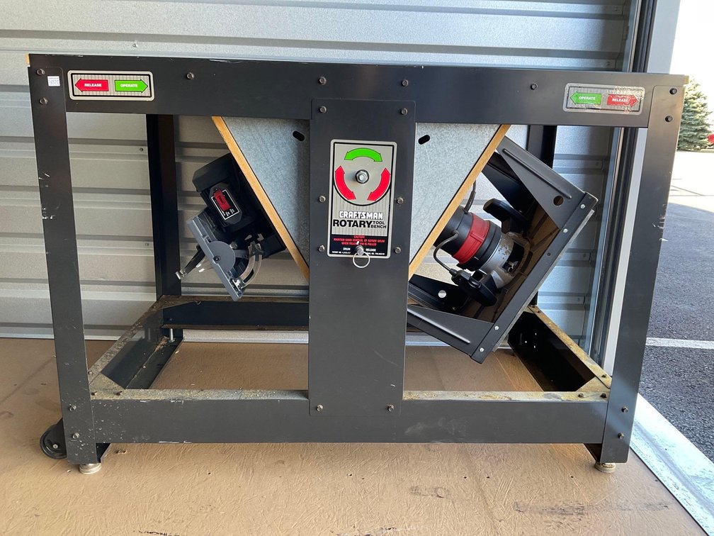 Craftsman Rotary Tool Bench 