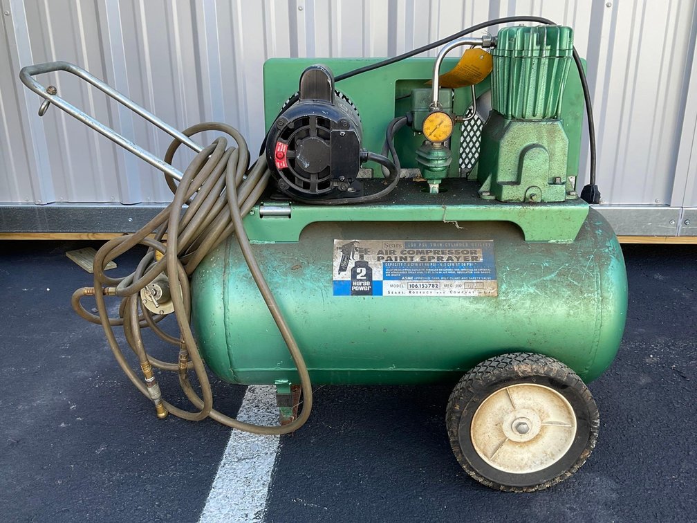 Sears Air Compressor Paint Sprayer 
