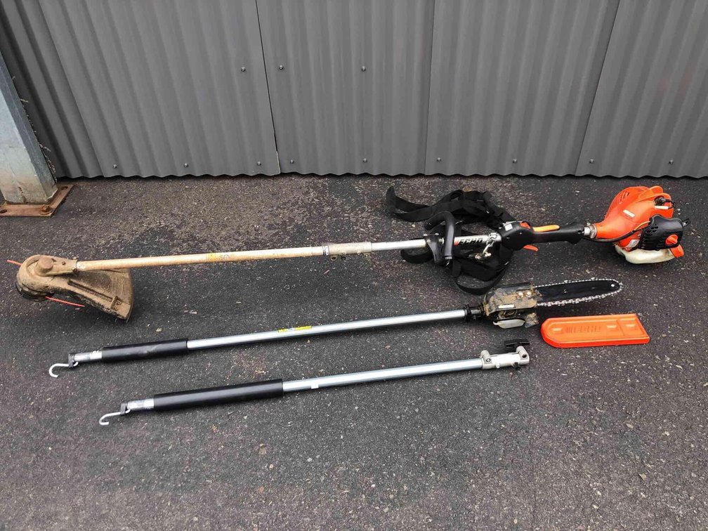 Echo Trimmer and Pruning Saw
