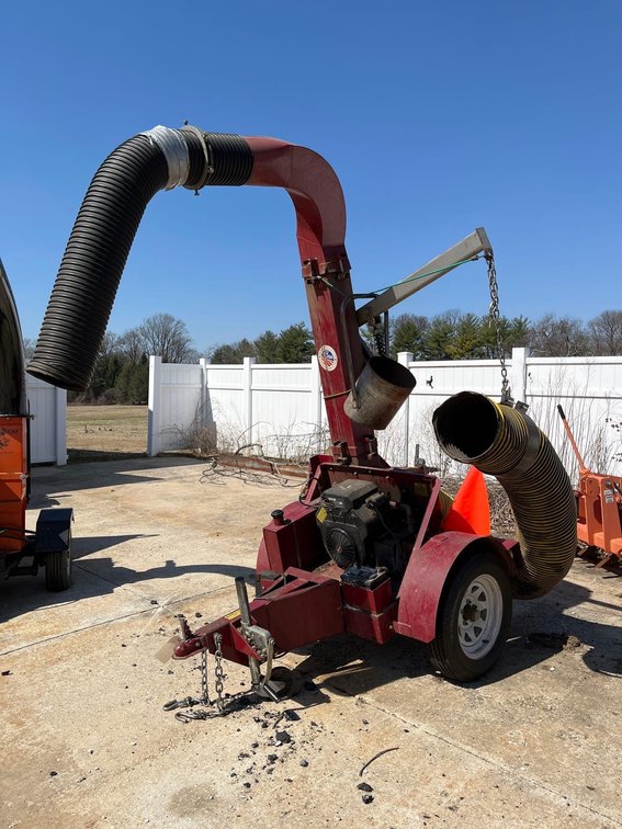 Giant Vac Tow Behind Leaf Vacuum